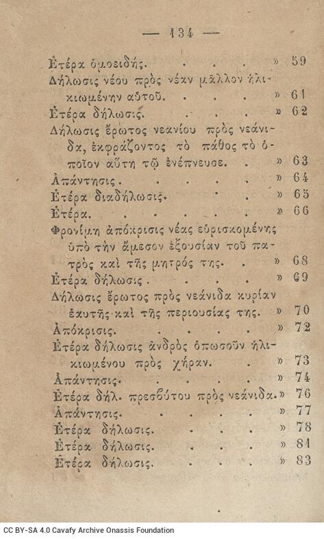 14 x 9 εκ. Δεμένο με το GR-OF CA CL.3.325. 2 σ. χ.α. + δ’ σ. + 136 σ. + 304 σ. + 2 σ. χ.α., όπου 